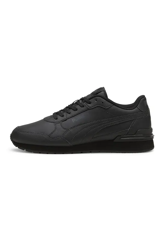 Pantofi sport ST Runner v4 de piele si piele ecologica - Negru