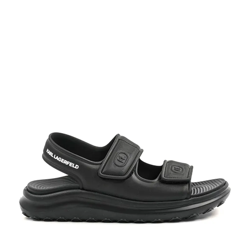 Sandale bărbați Karl Lagerfeld Skuba 2 Strap Sling negre 2059BS77015N