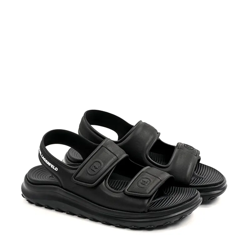 Sandale bărbați Karl Lagerfeld Skuba 2 Strap Sling negre 2059BS77015N — imaginea 2