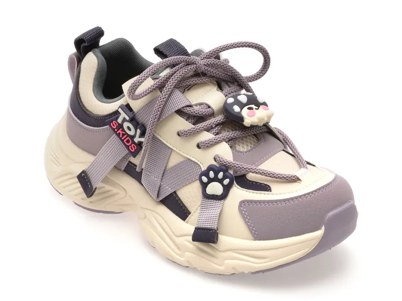 Pantofi sport SELECTION KIDS mov, 25110, din piele ecologica