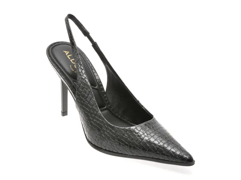 Pantofi eleganti ALDO negri, RE-SAMANTHA 007, din piele ecologica