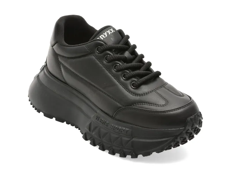 Pantofi sport GRYXX negri, 957, din piele ecologica