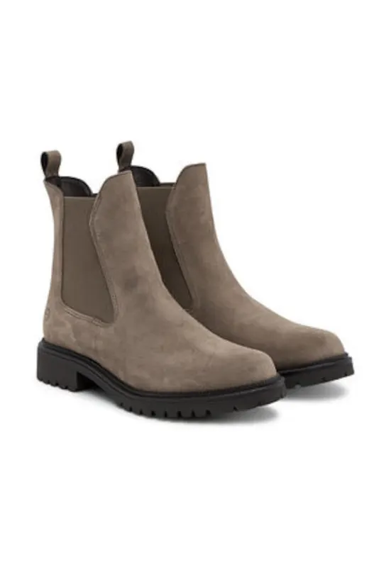 Botine dama 305246752 - Piele naturala - Gri