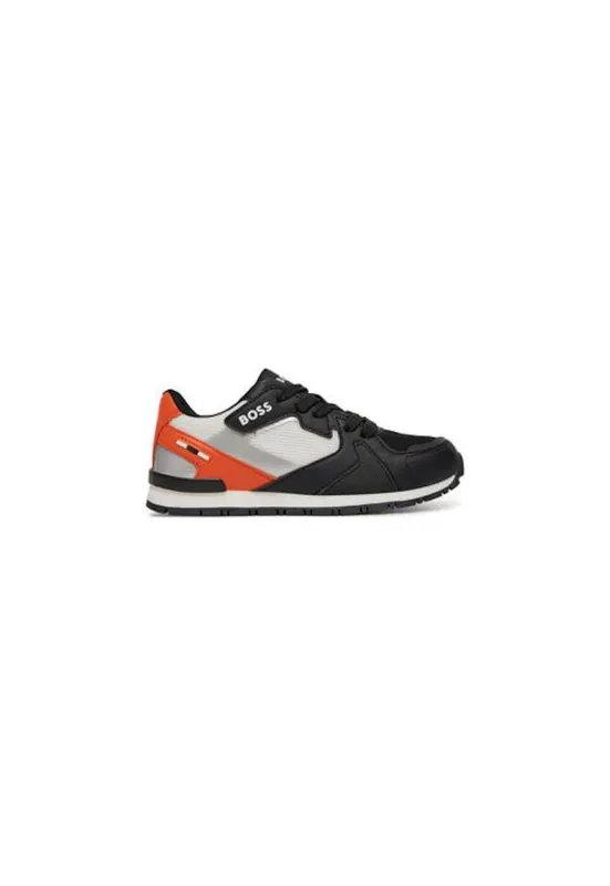 Pantofi baieti 304696176 - Piele ecologica - Negru