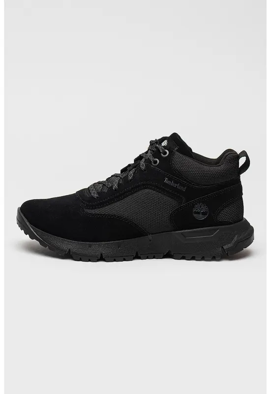 Pantofi sport medii cu siret Voyager Park - Negru