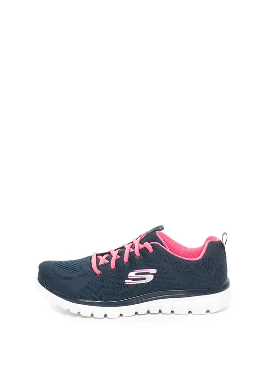 Pantofi sport usori cu aspect tricotat si spuma de memorie Graceful