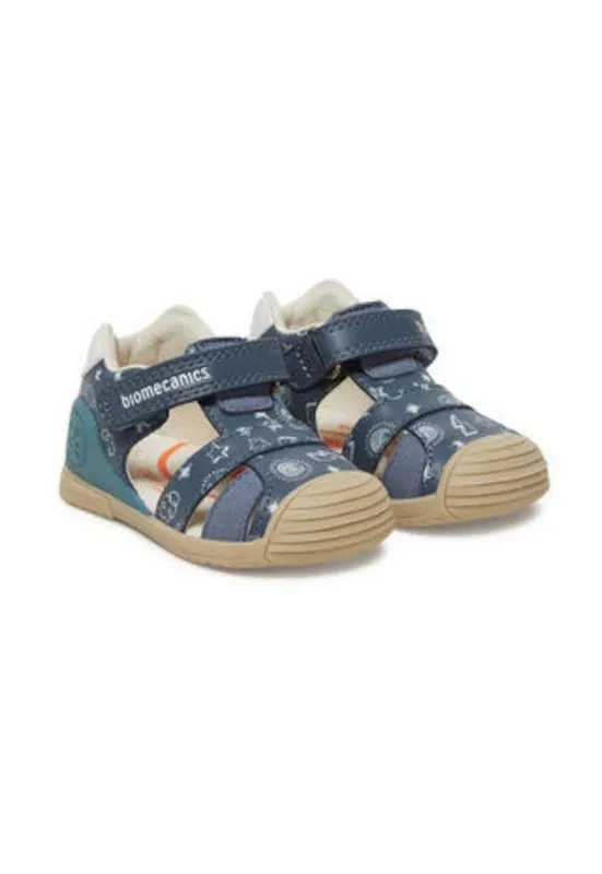 Sandale baieti - 252116 - Piele naturala - Albastru - Albastru