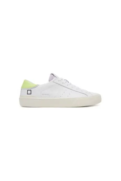 Pantofi sport dama - W421-HL-MX - D A T E - Piele naturala - Alb - Alb