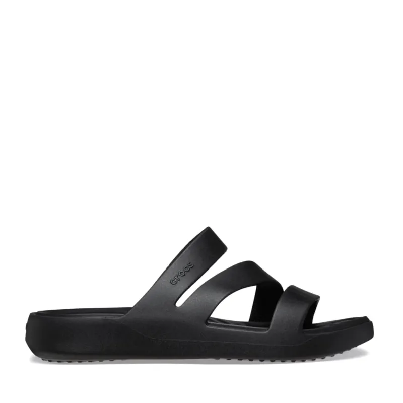 Papuci de plajă femei CROCS Getaway Srappy negri 3891DSL209587N