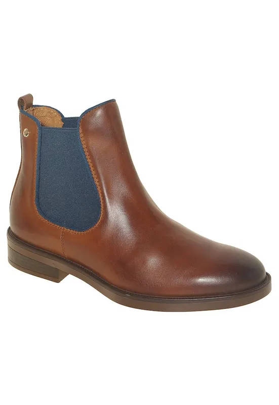 Botine dama model PUERTOLLANO - piele naturala - confort maxim - culoare maro
