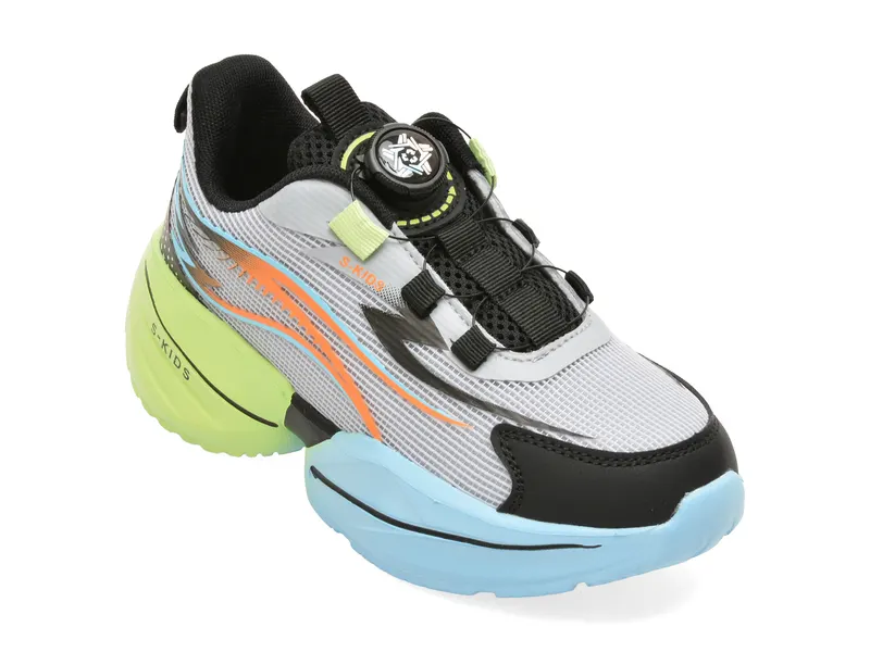 Pantofi sport SELECTION KIDS gri, W616, din material textil
