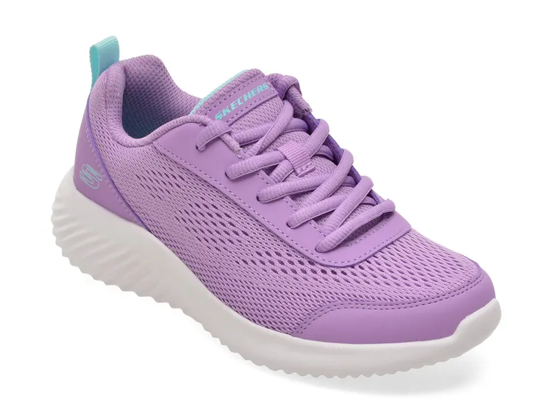 Pantofi sport SKECHERS mov, BOUNDER, din material textil