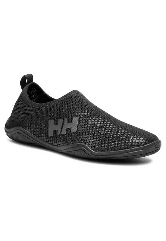 Pantofi pentru sporturi nautice 11555 - Textil - Negru