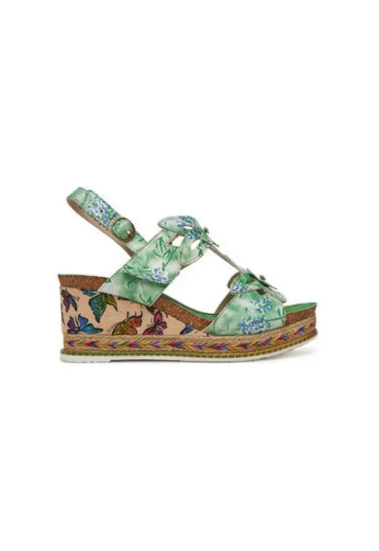 Espadrile dama Hacdeo 21 - Piele naturala - Verde