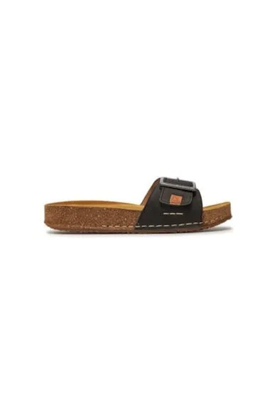 Slapi dama - 64906 - Piele naturala - Negru