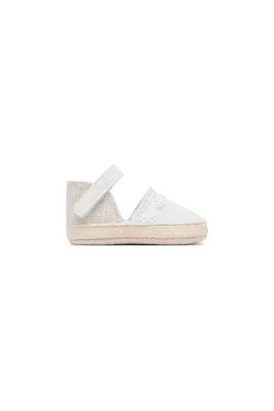 Espadrile fete 9901 - Textil - Alb