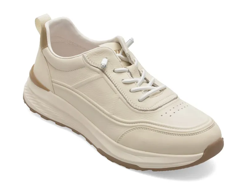 Pantofi sport GRYXX albi, 52331, din piele naturala