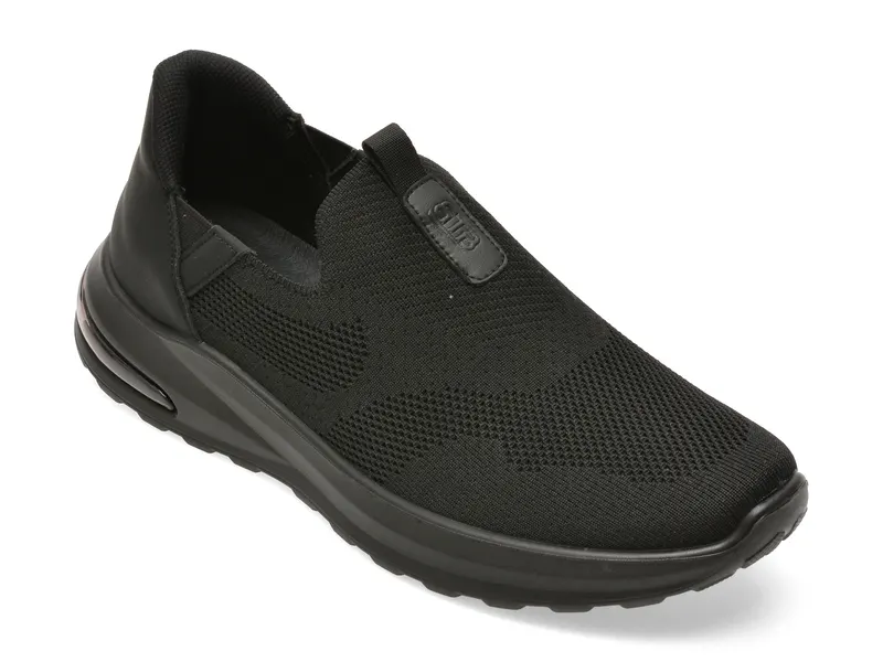 Pantofi sport BITE THE BULLET negri, 232651, din material textil