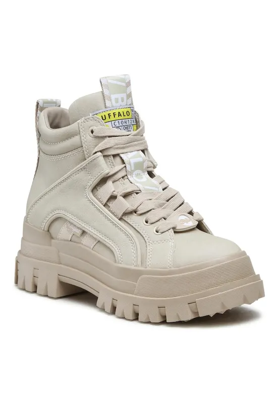 Tenisi de dama - 301757146 - piele ecologica - bej -