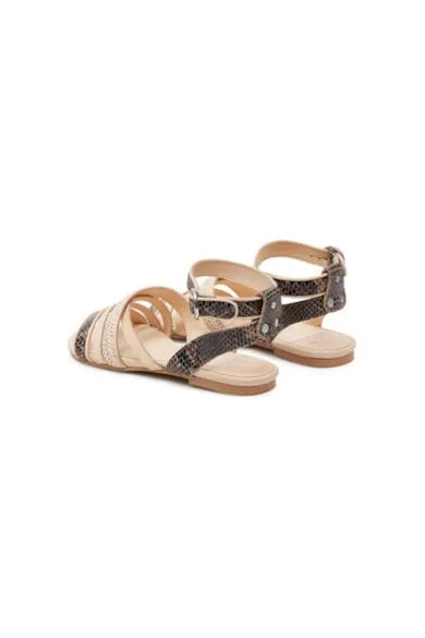 Sandale dama - 85043-PW - Piele naturala - Bej