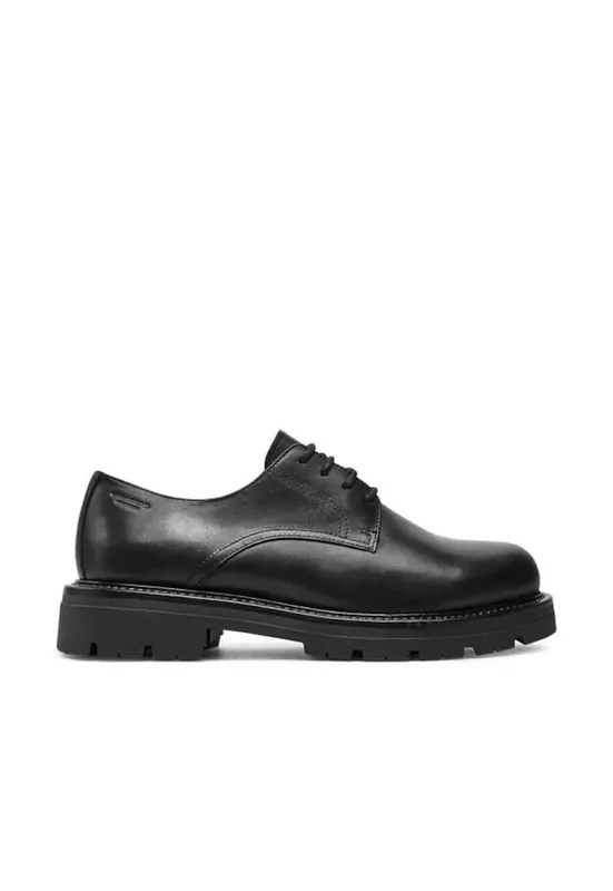 Pantofi barbatesti - piele naturala - negru -