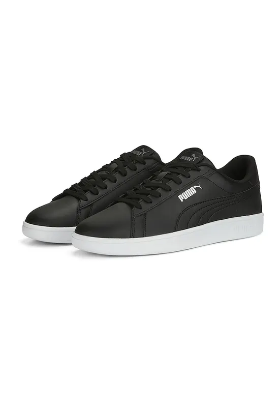 Pantofi sport Smash 3.0 de piele ecologica si piele - Negru
