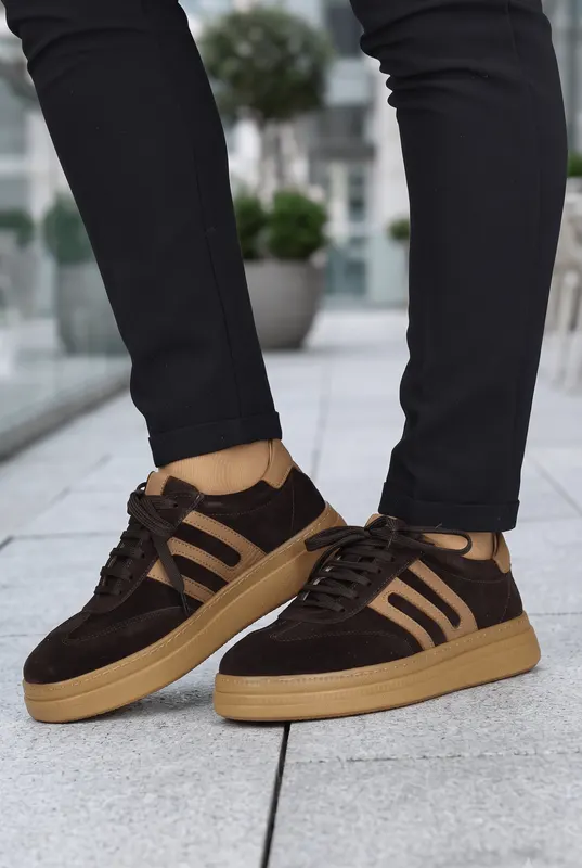 Sneakers din Piele Intoarsa MARO - GEZ CAFFE
