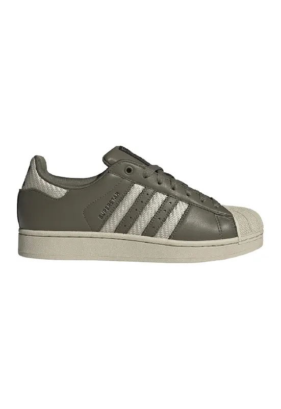 Pantofi sport low-cut din piele Superstar II - Kaki