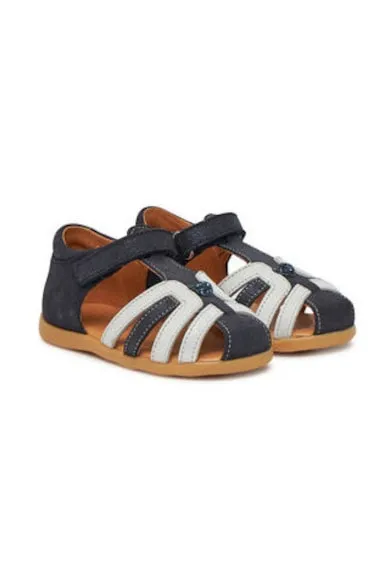 Sandale fete - G2150201-4 - Piele naturala - Bleumarin - Bleumarin