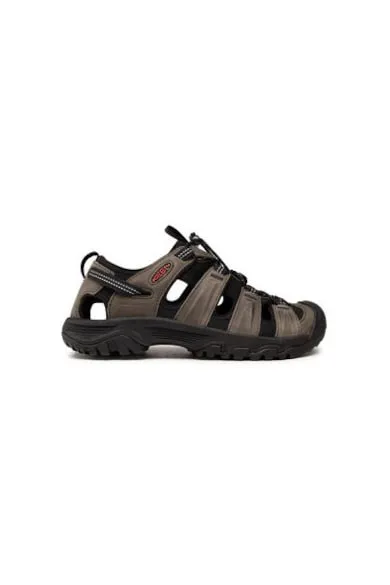 Sandale barbati 1022428 - Piele naturala - Gri - Gri