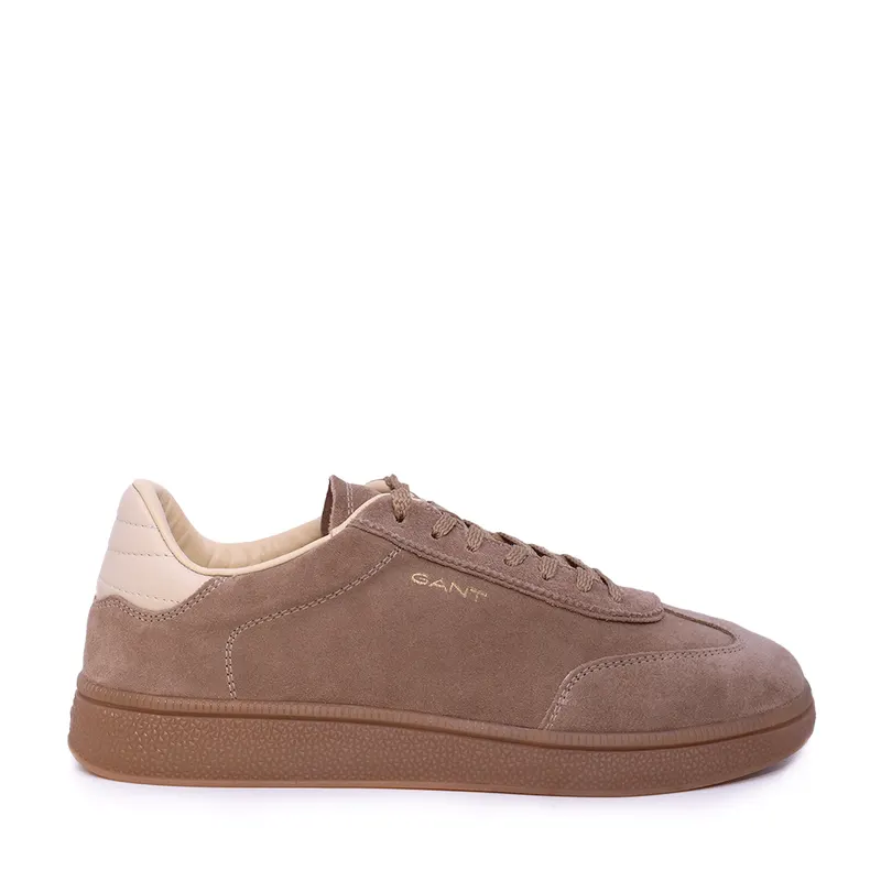 Sneakers bărbați Gant linia Cuzmo maro din piele întoarsă 1741BP633204VM