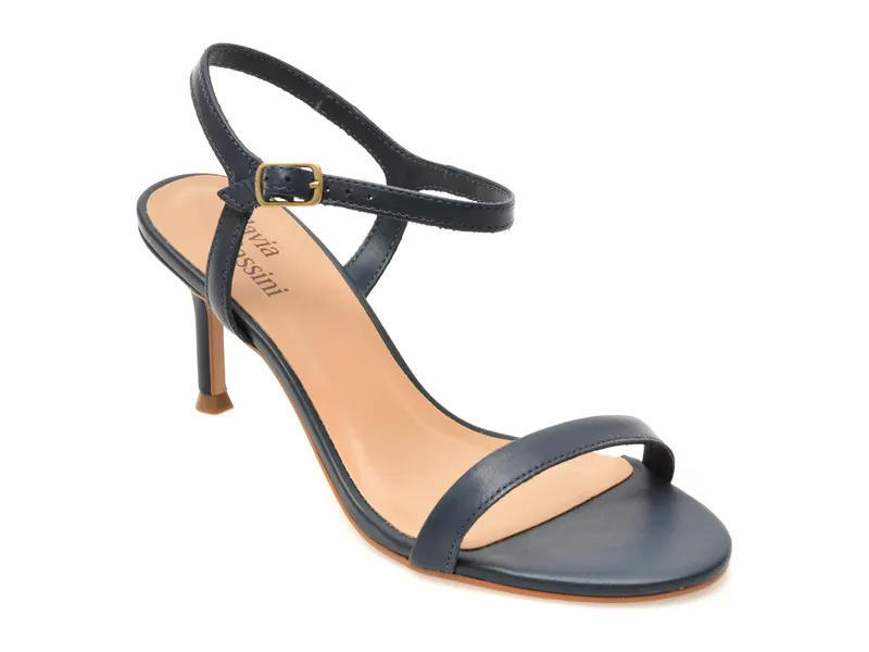 Sandale elegante FLAVIA PASSINI bleumarin, 373402, din piele naturala