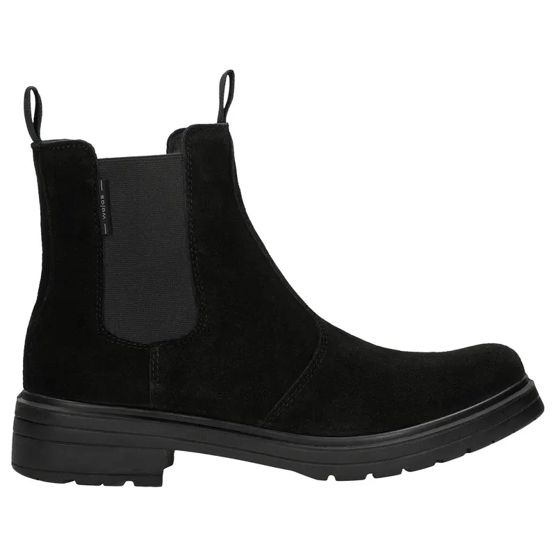 Ghete Chelsea de toamnă negre în stil urban damă
