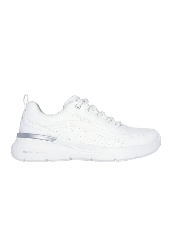 Pantofi sport de piele ecologica - Alb