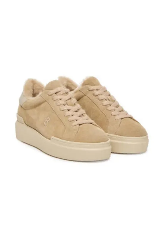Tenisi de dama - 305471727 - piele naturala - bej