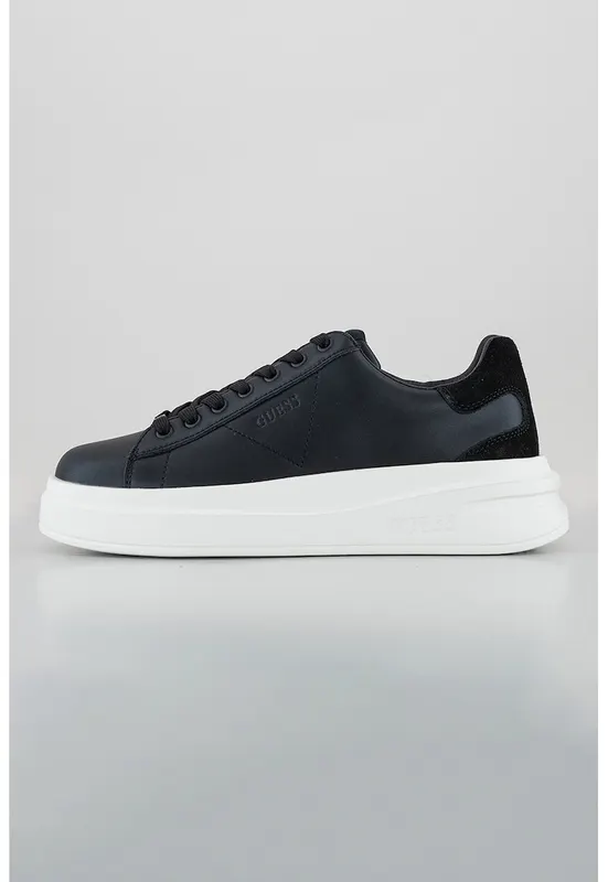 Pantofi sport de piele Elbina - Negru