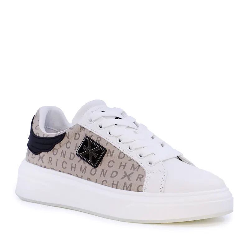 Pantofi femei JOHN RICHMOND bej din piele 2269DP27200BE — imaginea 2