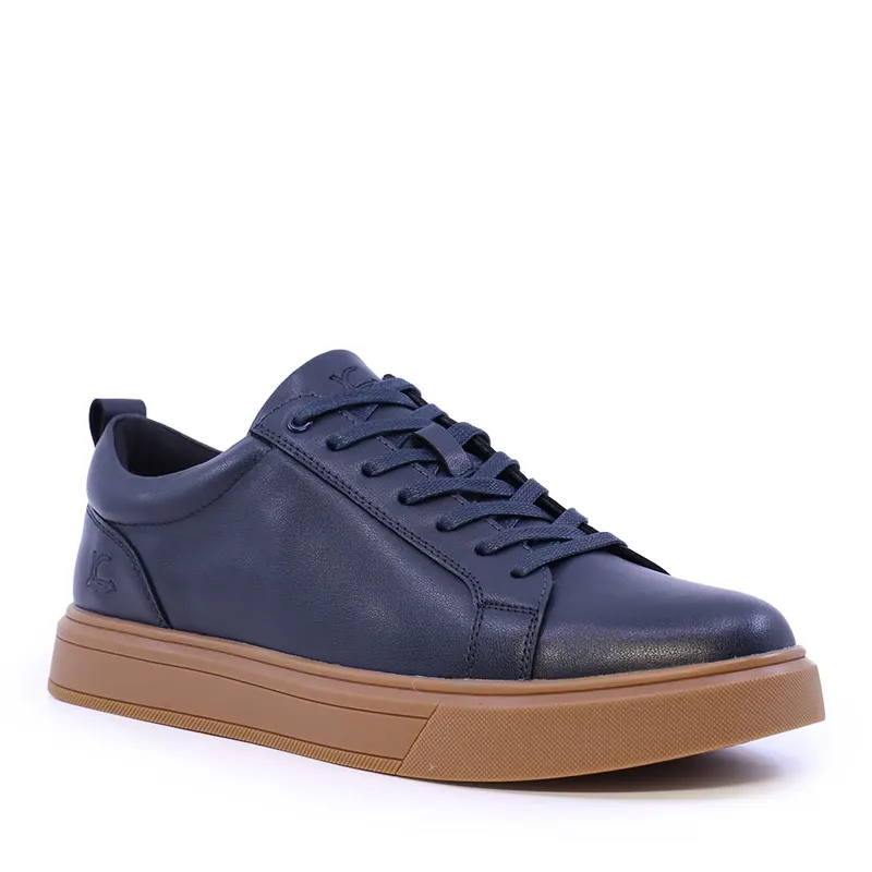 Sneaker bărbați Luca di Gioia bleumarin din piele 2932BP2501BL — imaginea 2