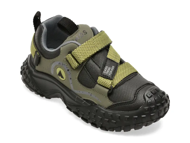 Pantofi sport SELECTION KIDS verzi, W178, din piele ecologica