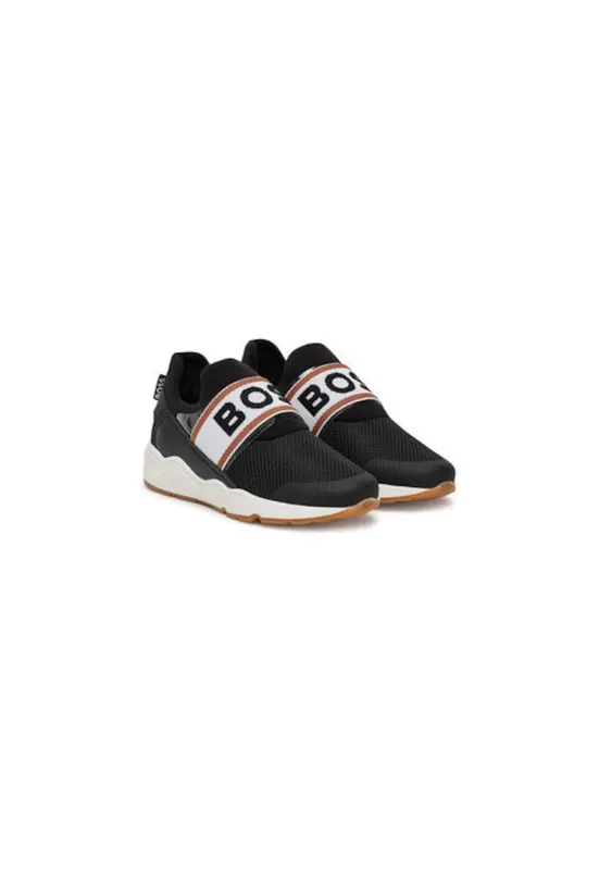 Pantofi baieti 304696138 - Textil - Negru