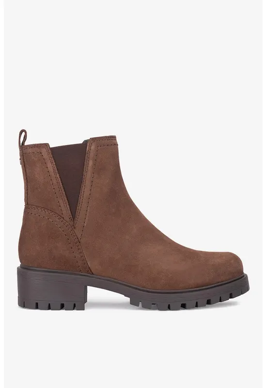 Ghete dama 5905588871729 - Piele intoarsa - Maro - Maro