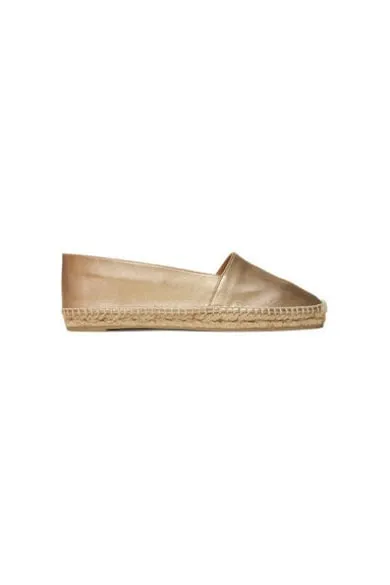 Espadrile dama 025708-3000 - Piele naturala - Auriu