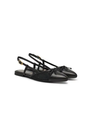 Sandale dama - AMALE_NTO_NFI - Piele naturala - Negru