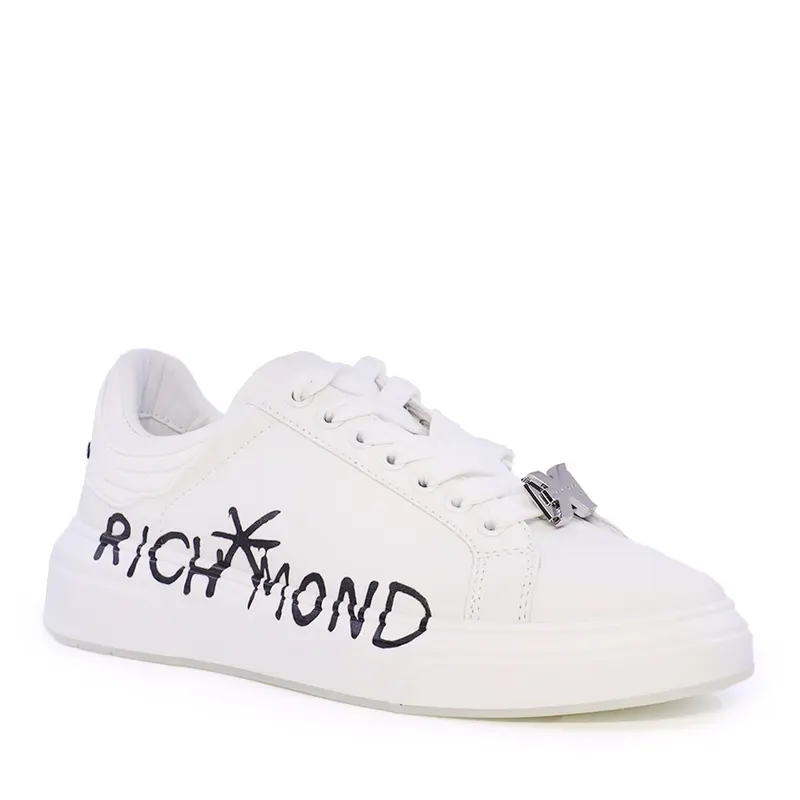 Pantofi JOHN RICHMOND albi din piele 2269DP25222A — imaginea 2