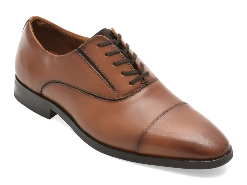 Pantofi eleganti maro, PAXLEY 220, din piele naturala