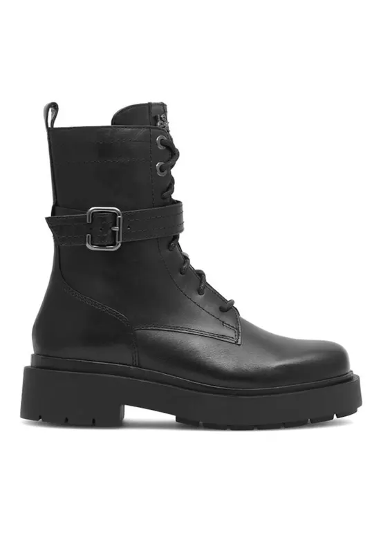 Botine dama - 590558816121938 - Piele naturala - Negru