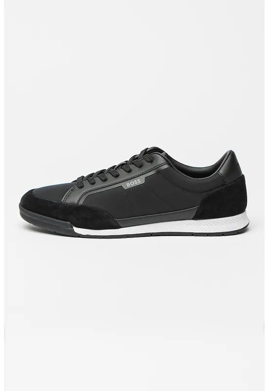 Pantofi sport din material textill Nitan - Negru