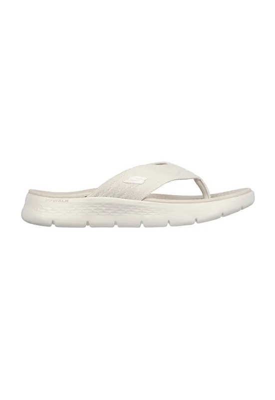 Papuci flip-flop Go Walk Flex - Alb fildes