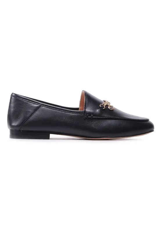 Mocasini dama CB989 - Piele naturala - Negru - Negru