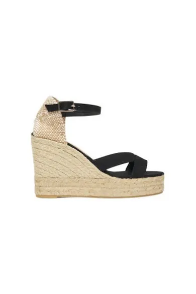 Espadrile dama 025761-100 - Textil - Negru